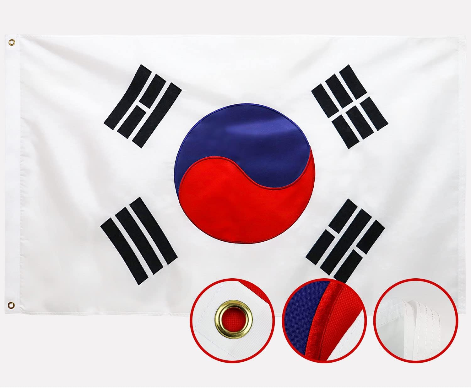 麻涌镇韩国国旗 3x5ft